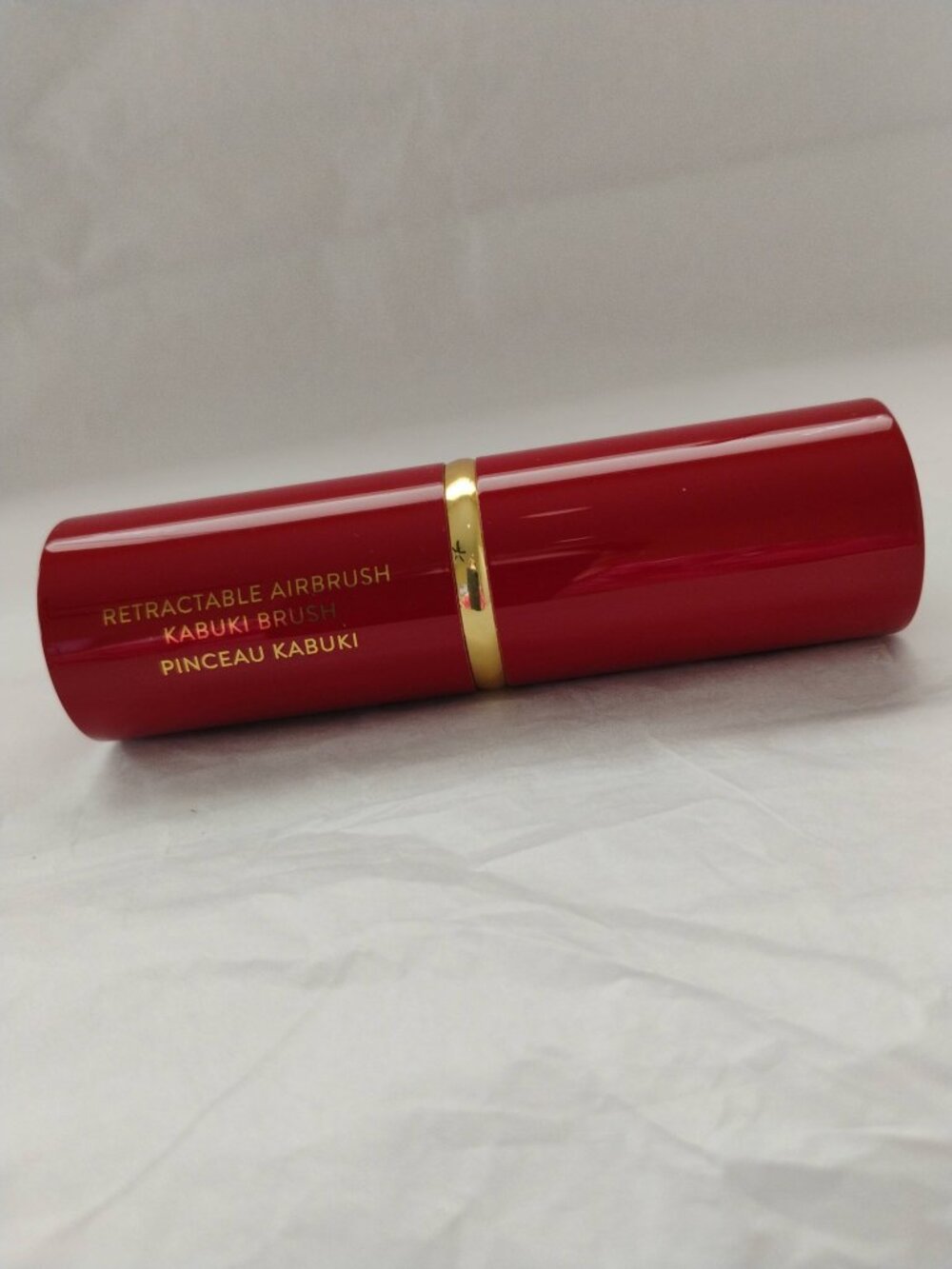 Laura Geller Red Retractable Airbrush Kabuki Brush- NEW- No Box - Picture 3 of 3